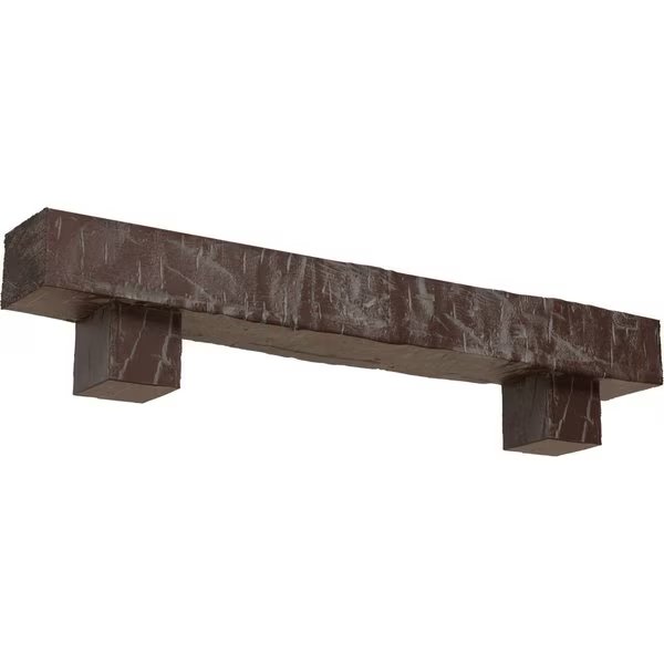 Kit w/ Alamo Corbels, Aged Pecan, 4